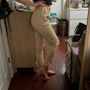 Retro 1950s Checkered Pants